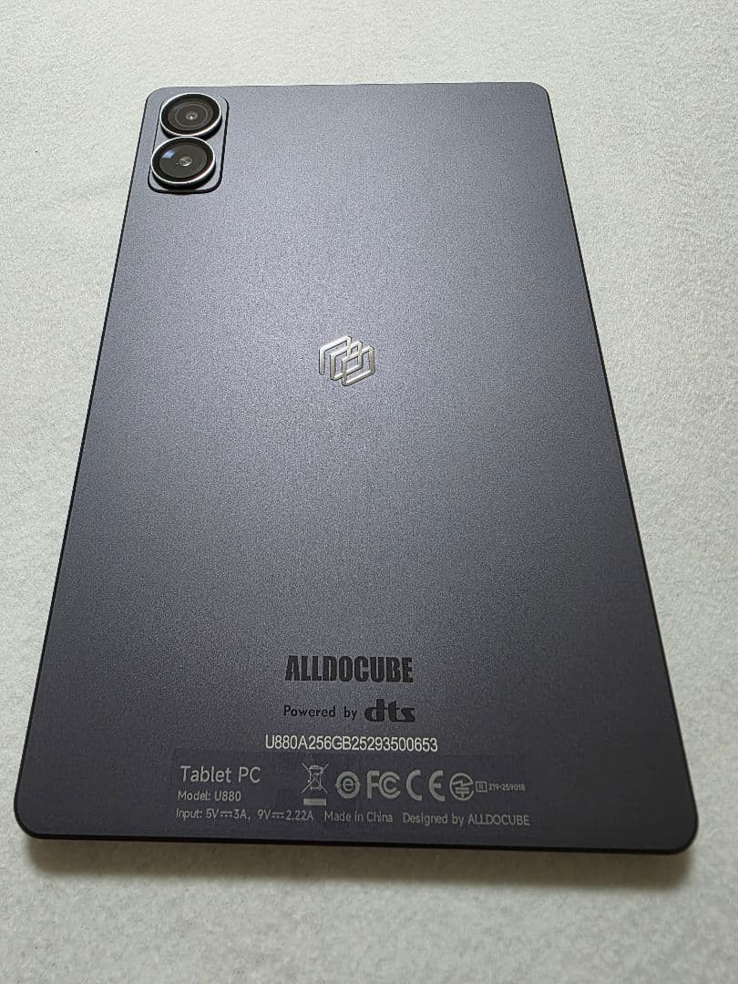 Androidタブレット本体 hinata:ALLDOCUBE iPlay 70 mini Ultra