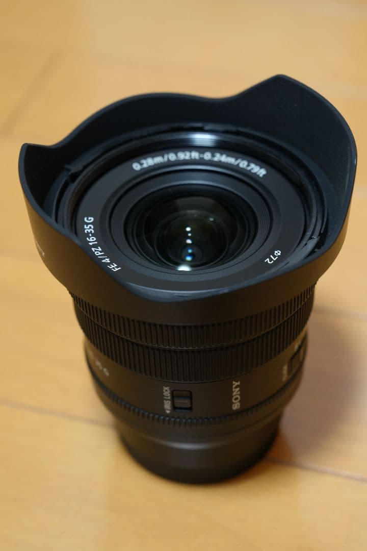 SONY FE PZ 16-35mm F4 G　ケンコーPRO1Dプロテクター付