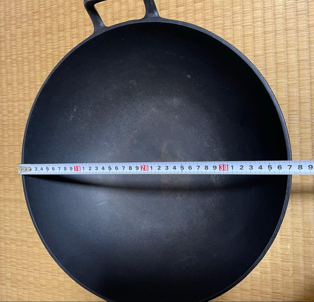 送料無料　南部鉄器 中華鍋