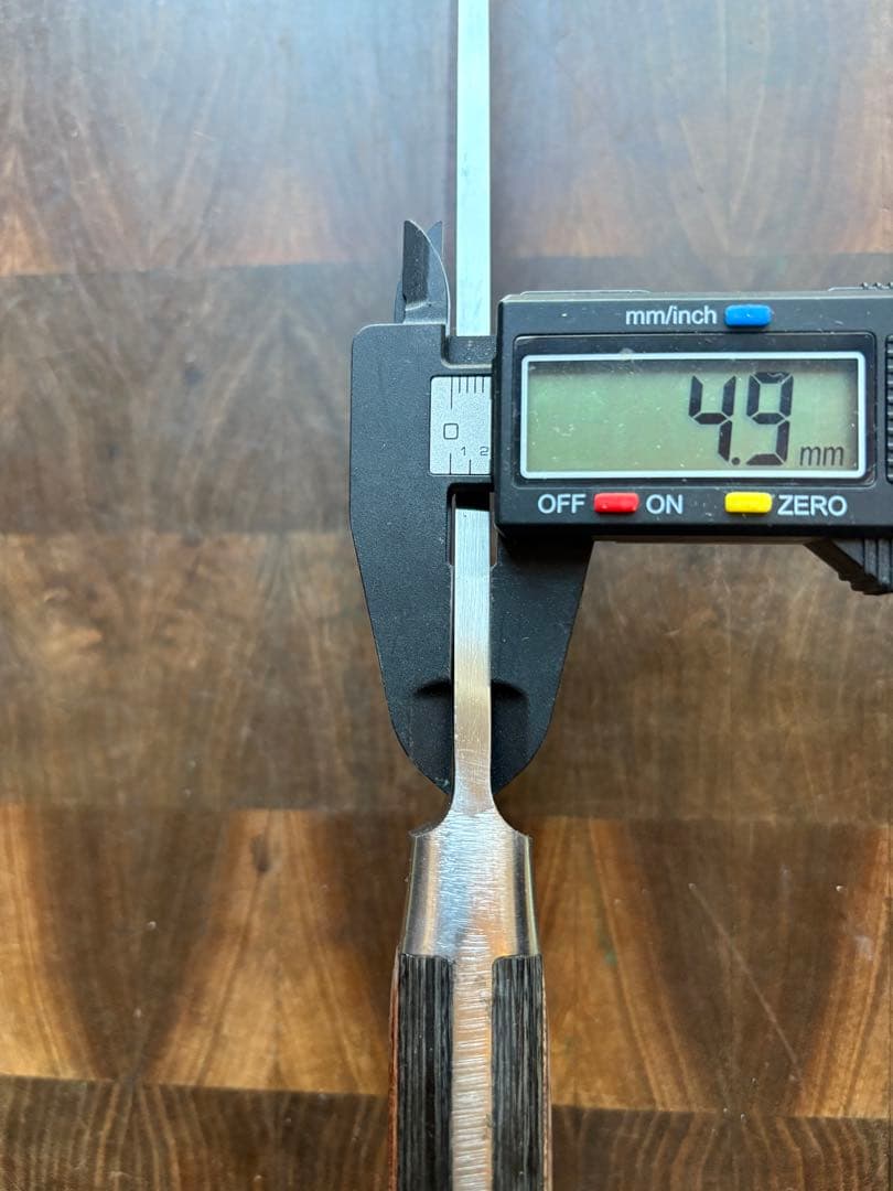 堺一文字光秀　ガラスキ　180mm 包丁　全鋼　骨スキ　洋出刃　洋包丁　釣り