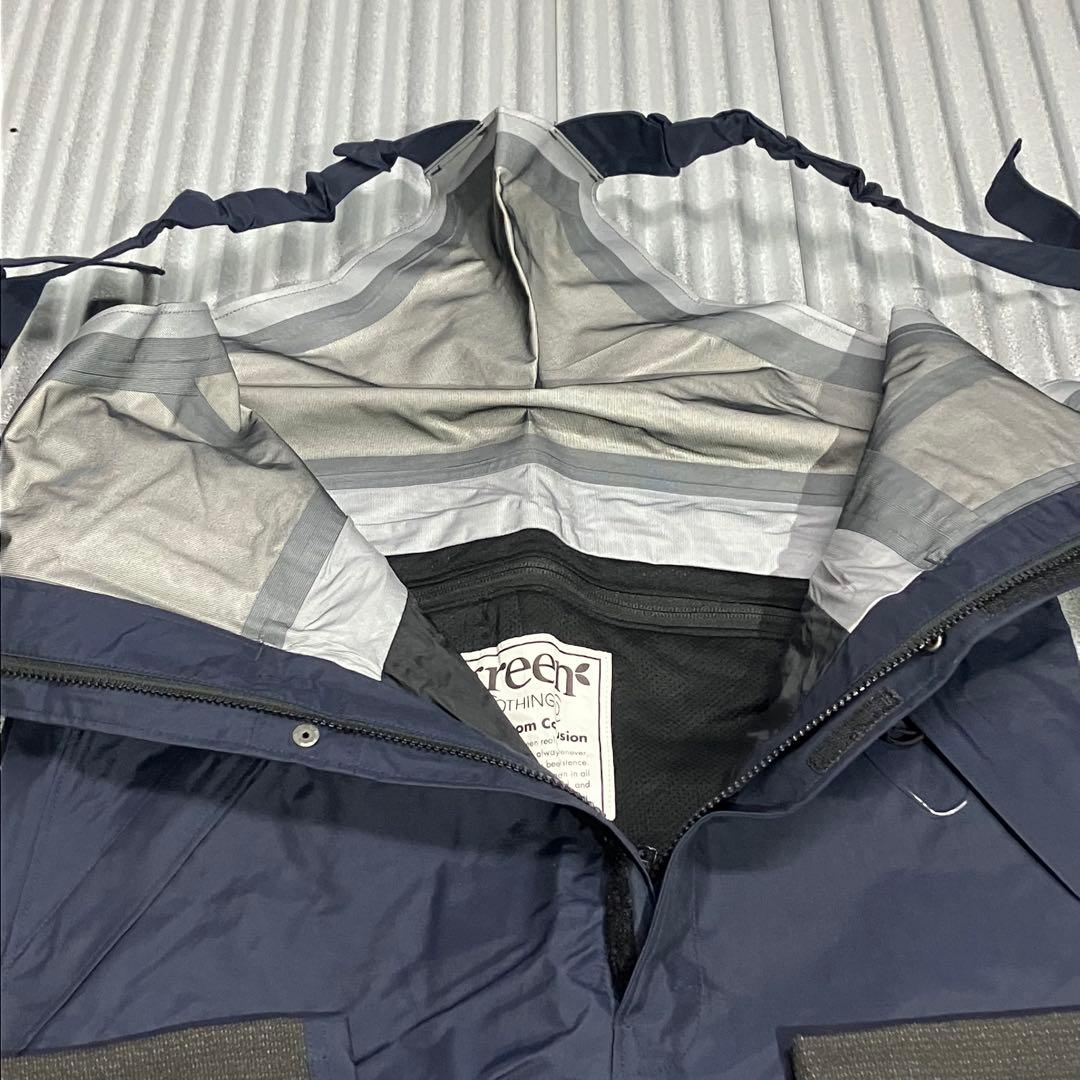 未使用　グリーンクロージング　オガジャケット　ビブパンツ　スノボウェア　上下