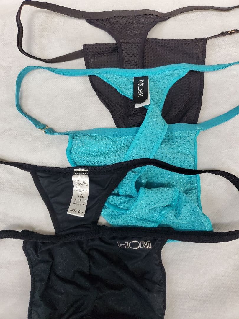 最終価格新品HOM メンズストリング13枚セット、サービス品4枚