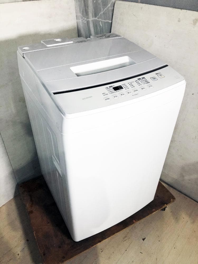 30日迄！23年製★アイリスオーヤマ 8㎏ 洗濯機【IAW-T804E】EQ1J