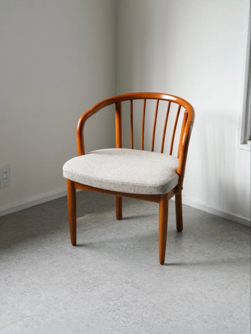 【アン】karimoku オールドカリモク vintage アームチェア