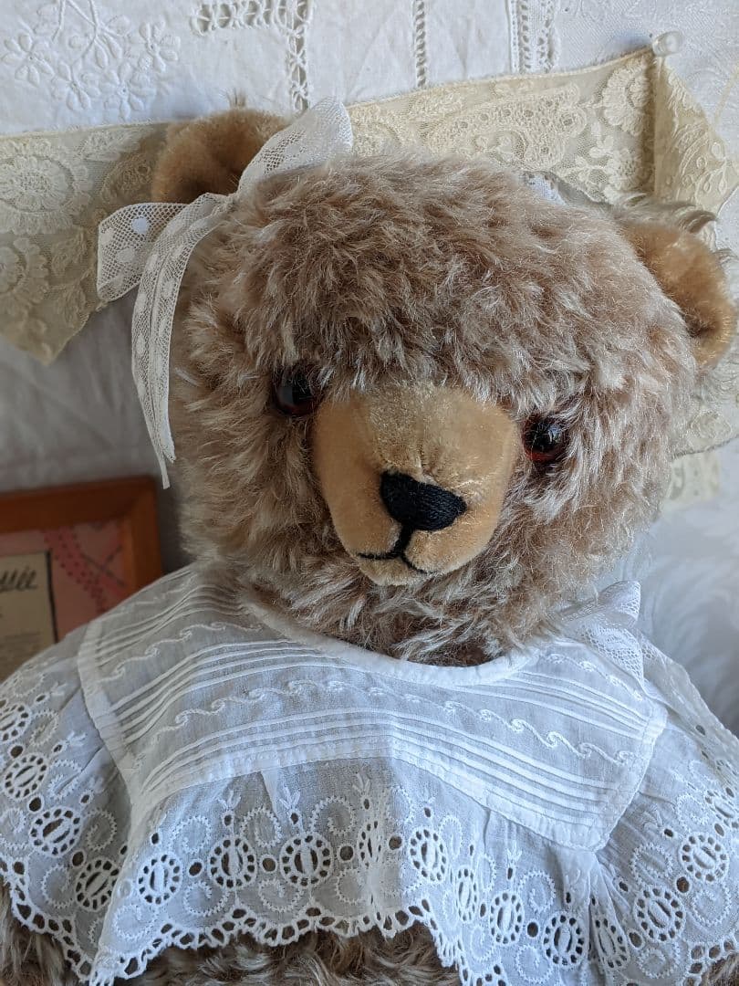 【w】【専用ページ】アンティークベア　アンティークテディベア　大きなハーマン