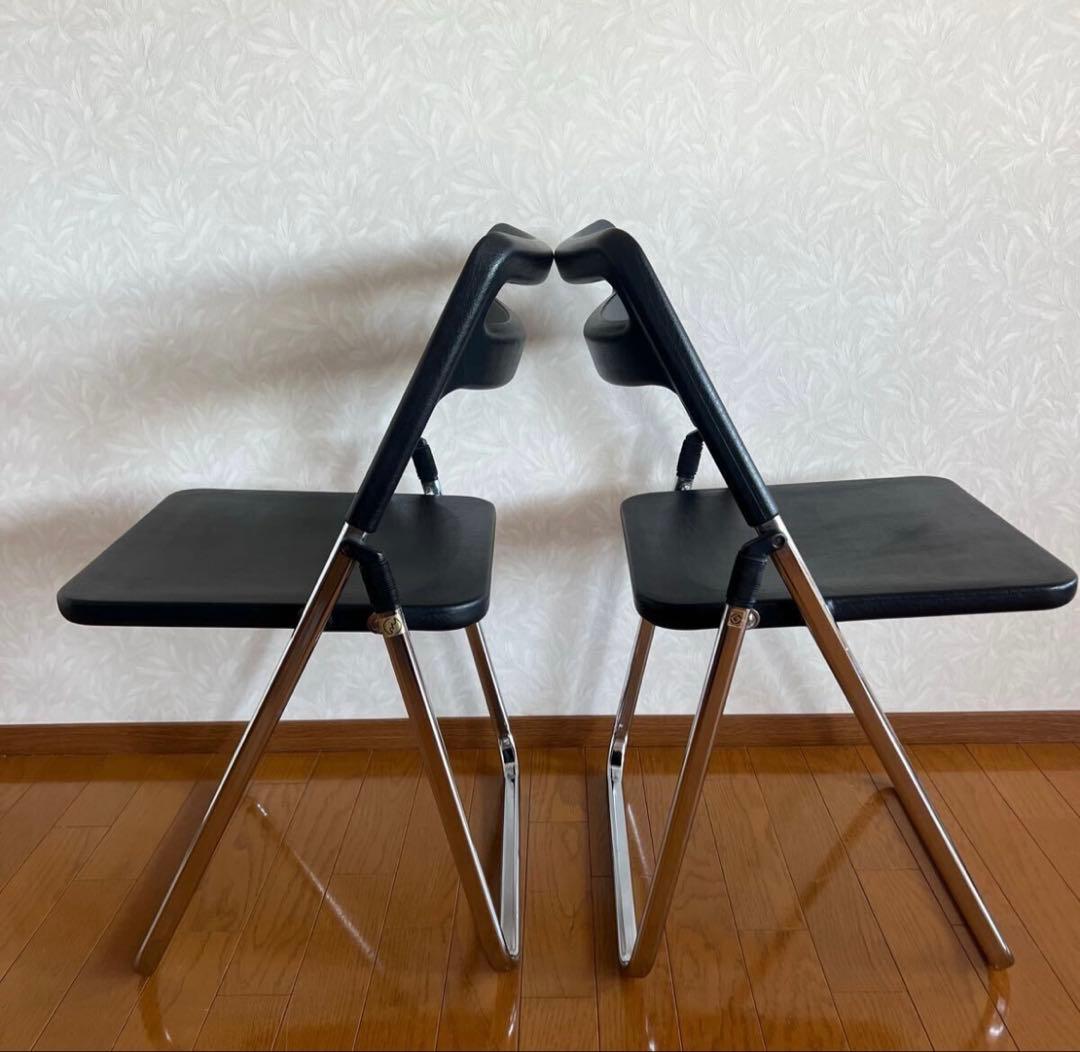 MILO AICHI ミロ チェア 折りたたみ 椅子 【グッドデザイン賞】 2脚