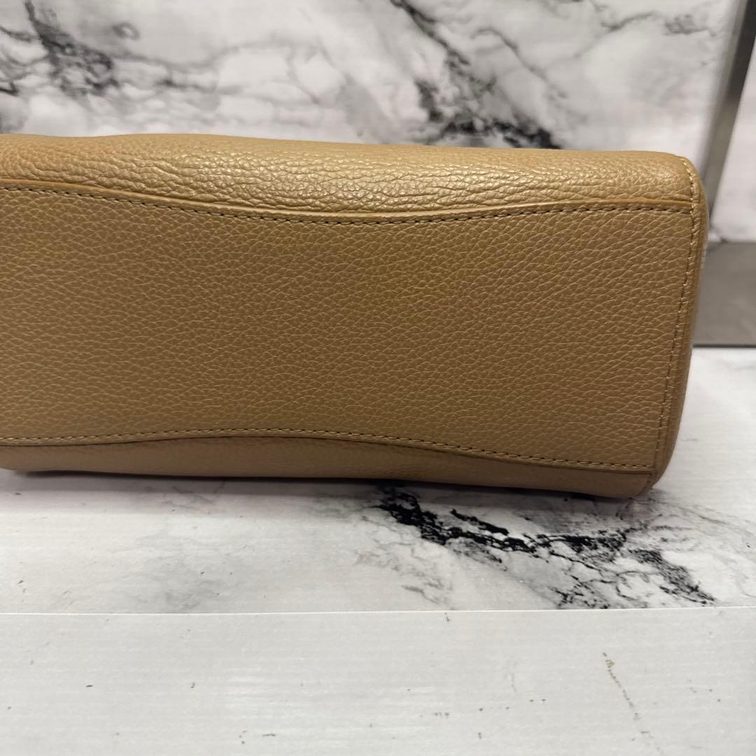 (未使用品)大人気、フルラ、テッサ、2wayバッグ、オールレザー、シボ革、人気色