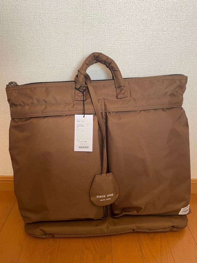 HYKE×PORTER HELMET BAG