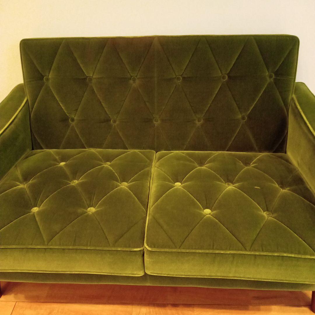 L*i様 二人掛けロビーチェア カリモク60 中古