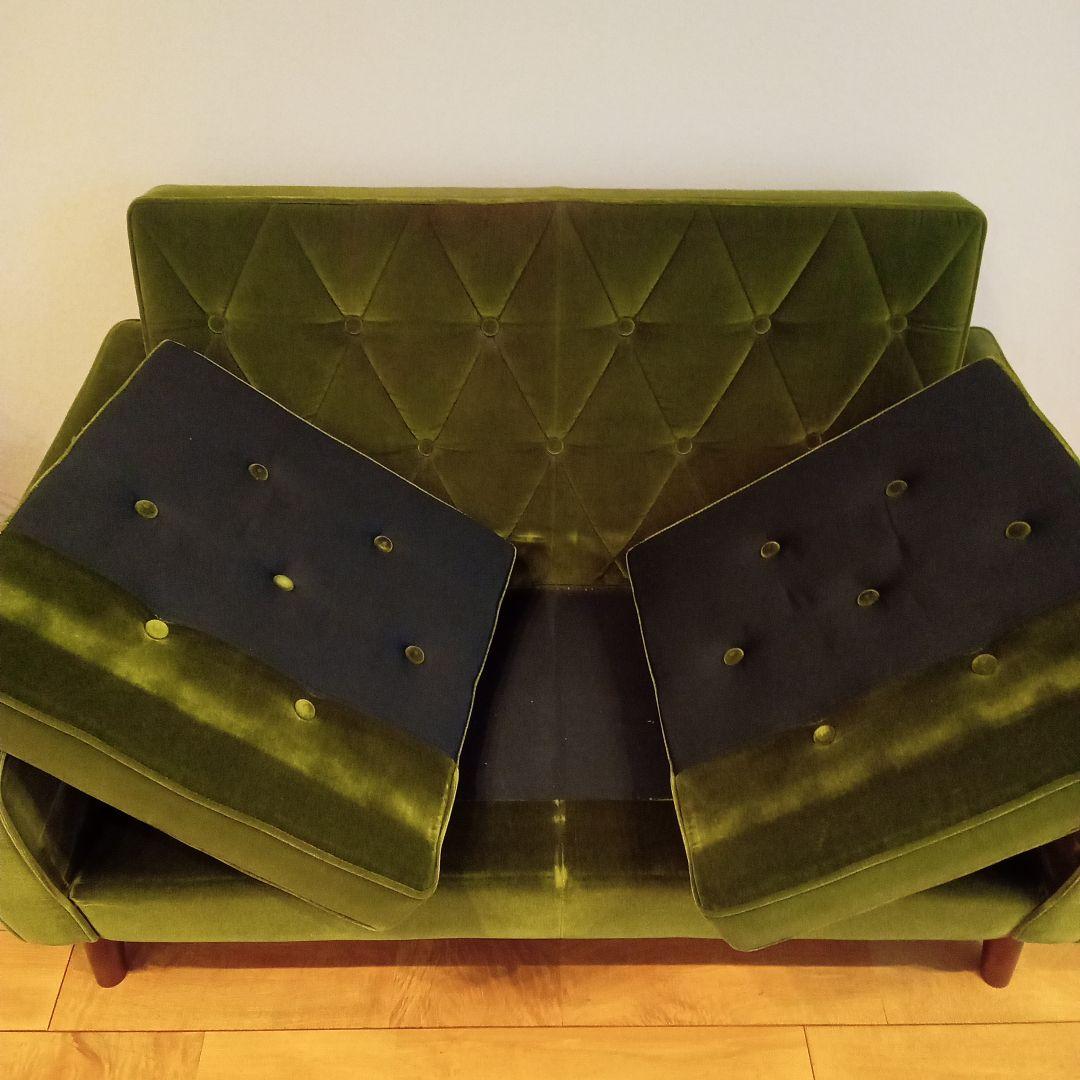 L*i様 二人掛けロビーチェア カリモク60 中古