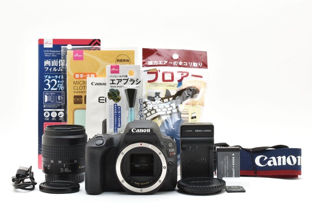 保証付/CANON EOS Kiss X9/標準レンズセットEF 35-80mm