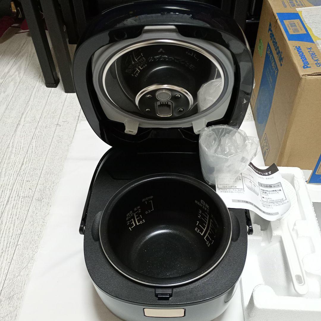 新品未使用！Panasonic SR-KT067-K 炊飯器（説明書/箱付）