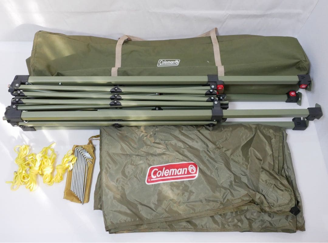 Coleman タープ インスタントバイザーシェード オリーブ M