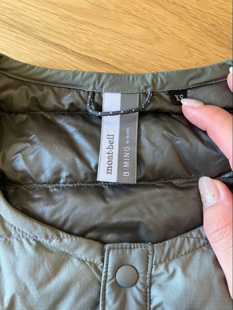 モンベル　スペリオダウン　ラウンドネックジャケット ビームス別注 BEAMS