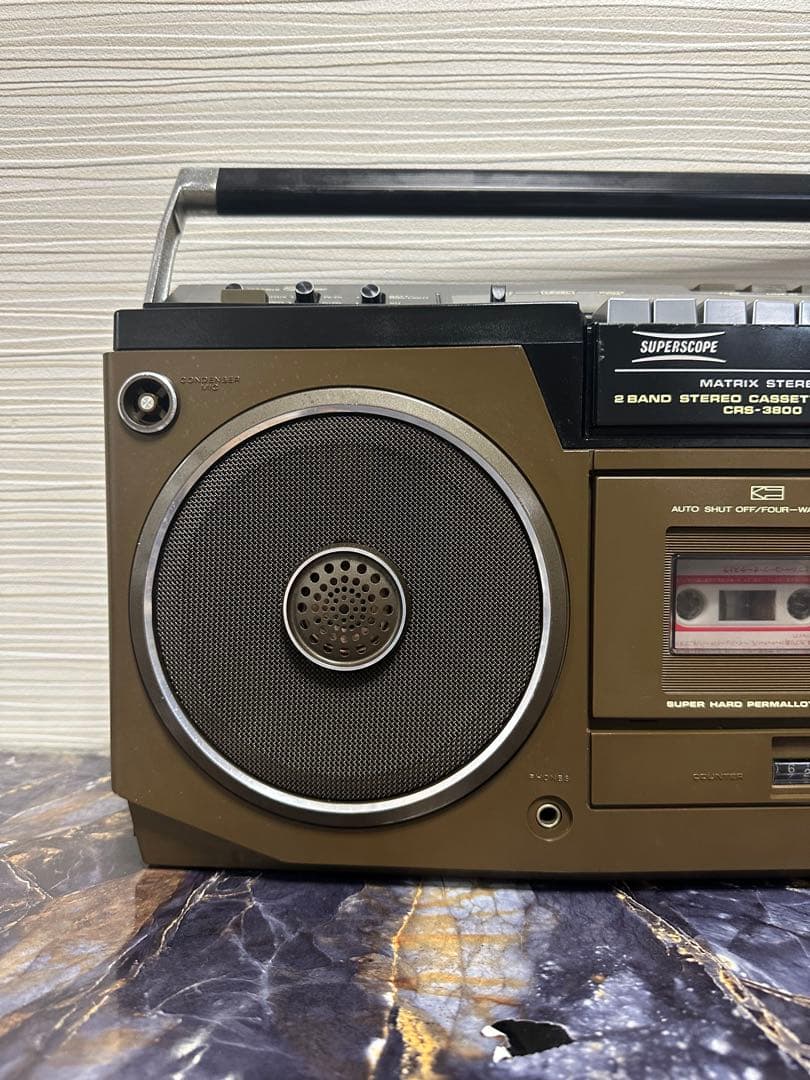 Marantz マランツ CRS-3800 SUPERSCOPEラジカセ整備品