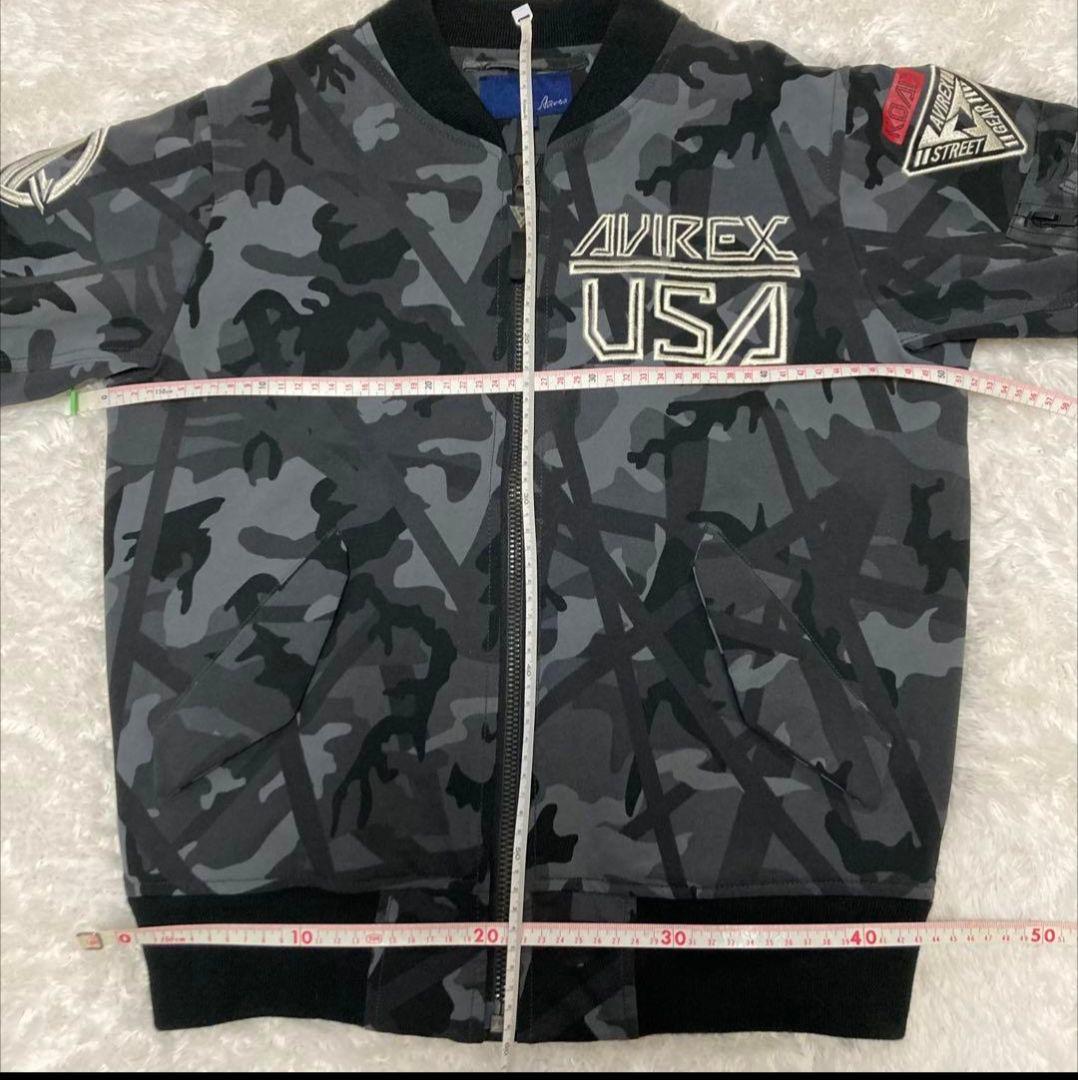 AVIREX MA-1 カモフラージュジャケット
