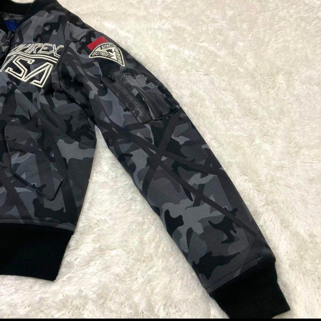 AVIREX MA-1 カモフラージュジャケット