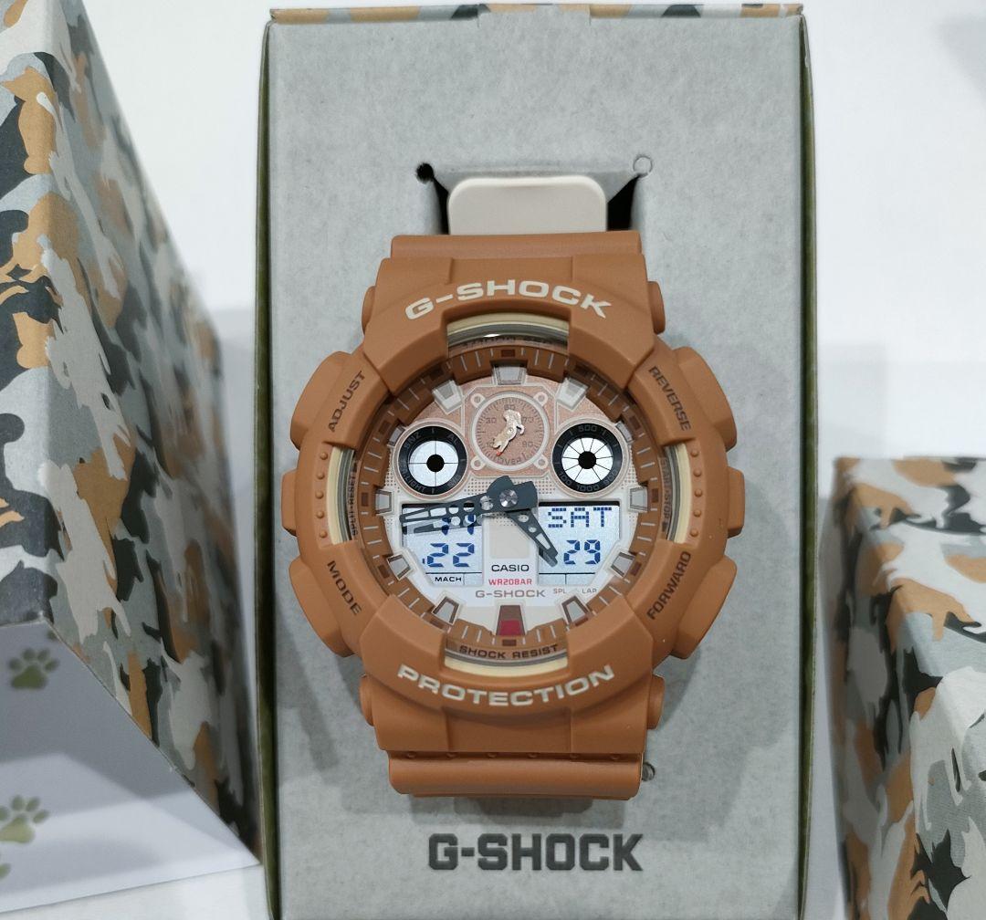 【新品】GA-100SHB-5AJR【柴犬G-SHOCK】