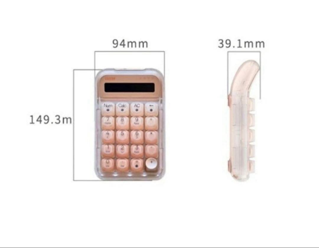 【新品未使用】Lofree 電卓 ピンク リキッドファンデーション テンキー