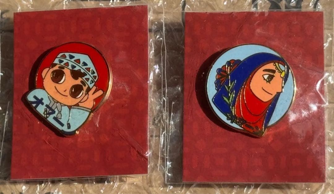 貴重！！大阪・関西万博　オマーン館　男の子　女の子　ピンバッジ　セット