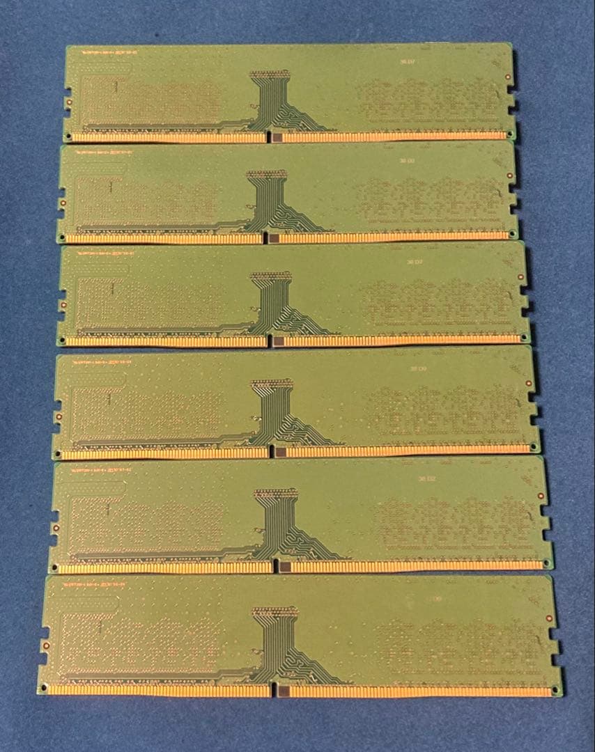 メモリー Samsung DDR4-2666 48G(8GB x6))