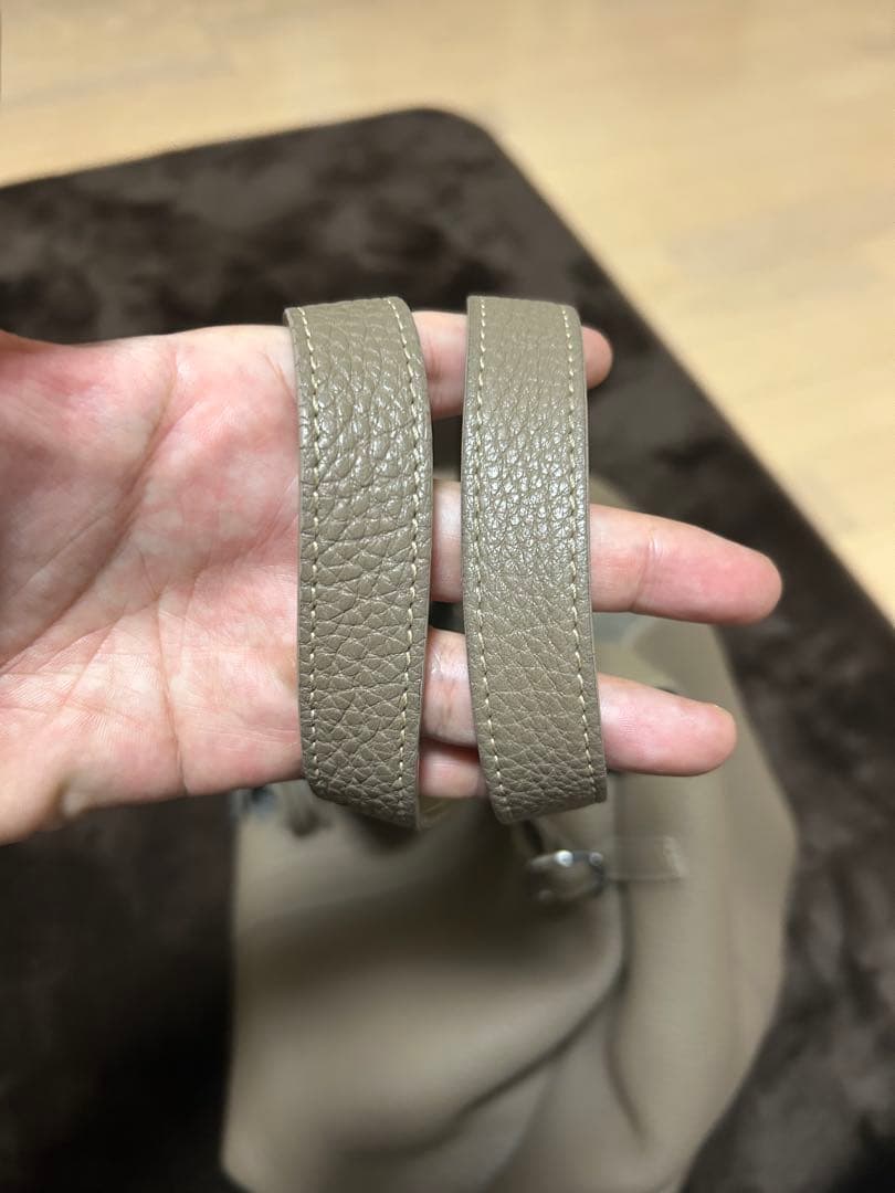 ACATE アカーテ　ロドス　レザー トートバッグ　トープ