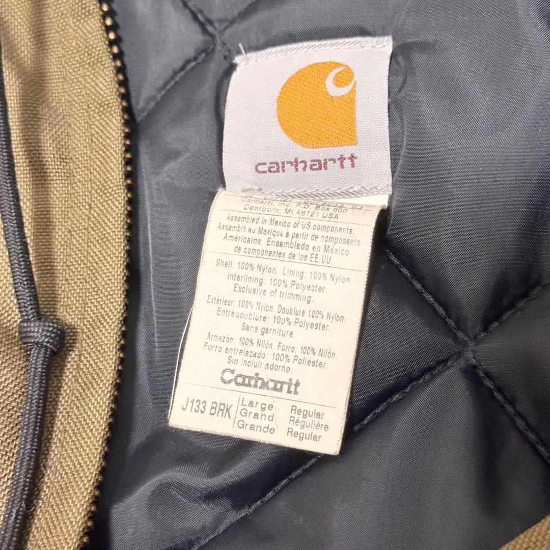 satussy-sasakeyカーハート ジップパーカー L ブラウン