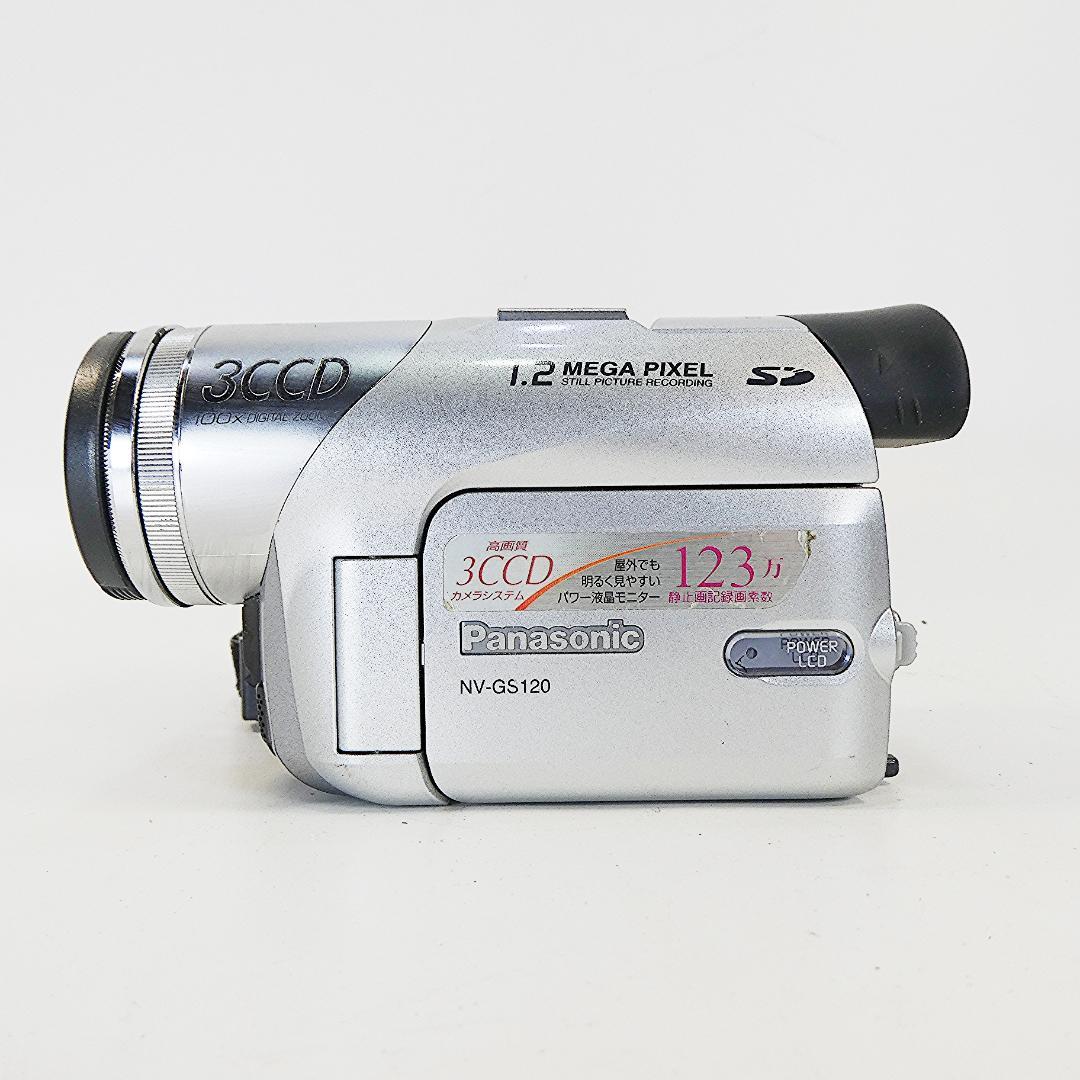動作良好 パナソニックNV-GS120 MiniDVビデオ　デジタルダビングに