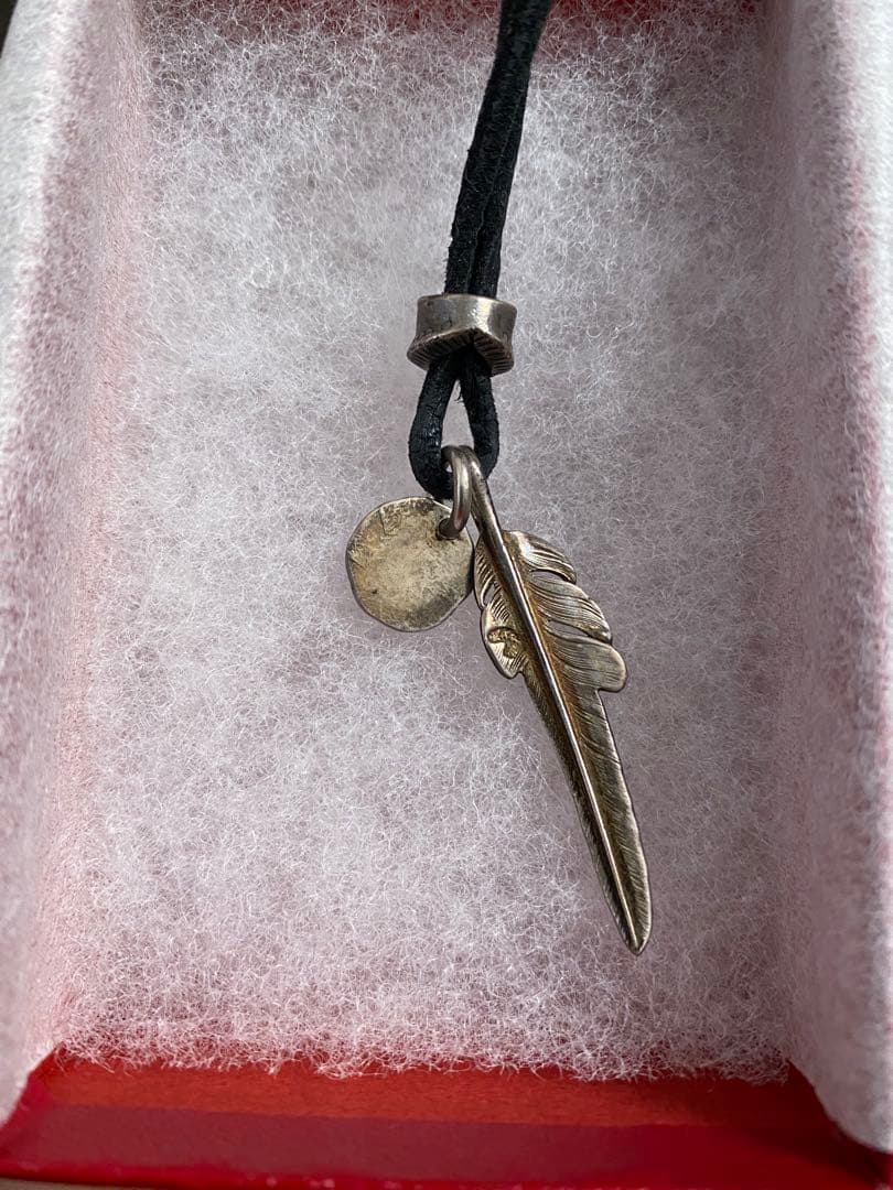 LARRY SMITH ネックレスKAZEKIRI FEATHER ラリースミス