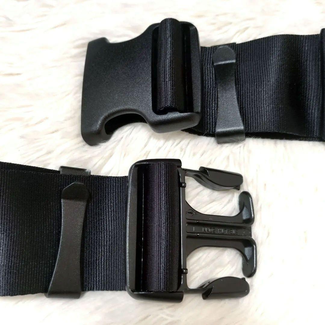 【超美品】PORTER　HEAT　ウエストバッグ　L　ブラック　マグライト付属