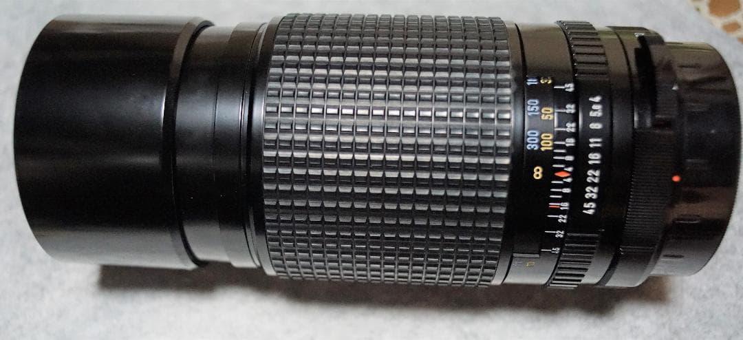 ペンタックス　6７　300ミリ　ｆ４レンズとマウントアダプター付き