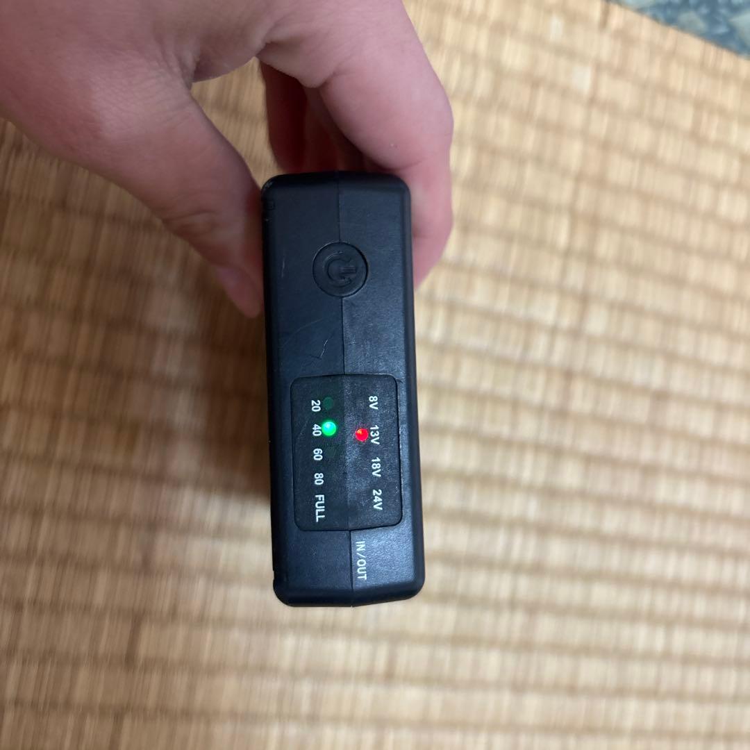 バートル空調服バッテリーファン付きフルセット。