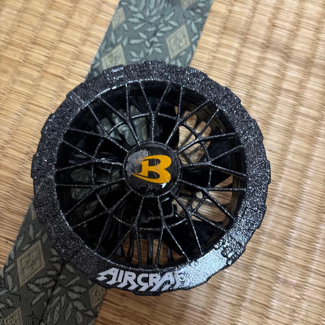 バートル空調服バッテリーファン付きフルセット。