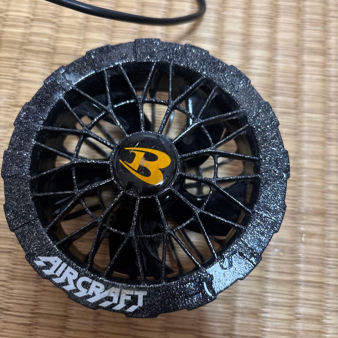 バートル空調服バッテリーファン付きフルセット。