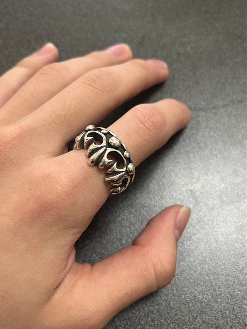 【極重厚感】【2個セット】LION HEART A&Gシルバー925リング