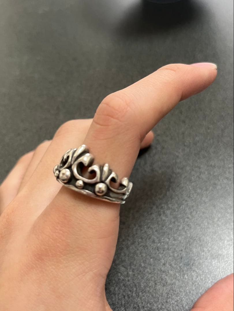 【極重厚感】【2個セット】LION HEART A&Gシルバー925リング