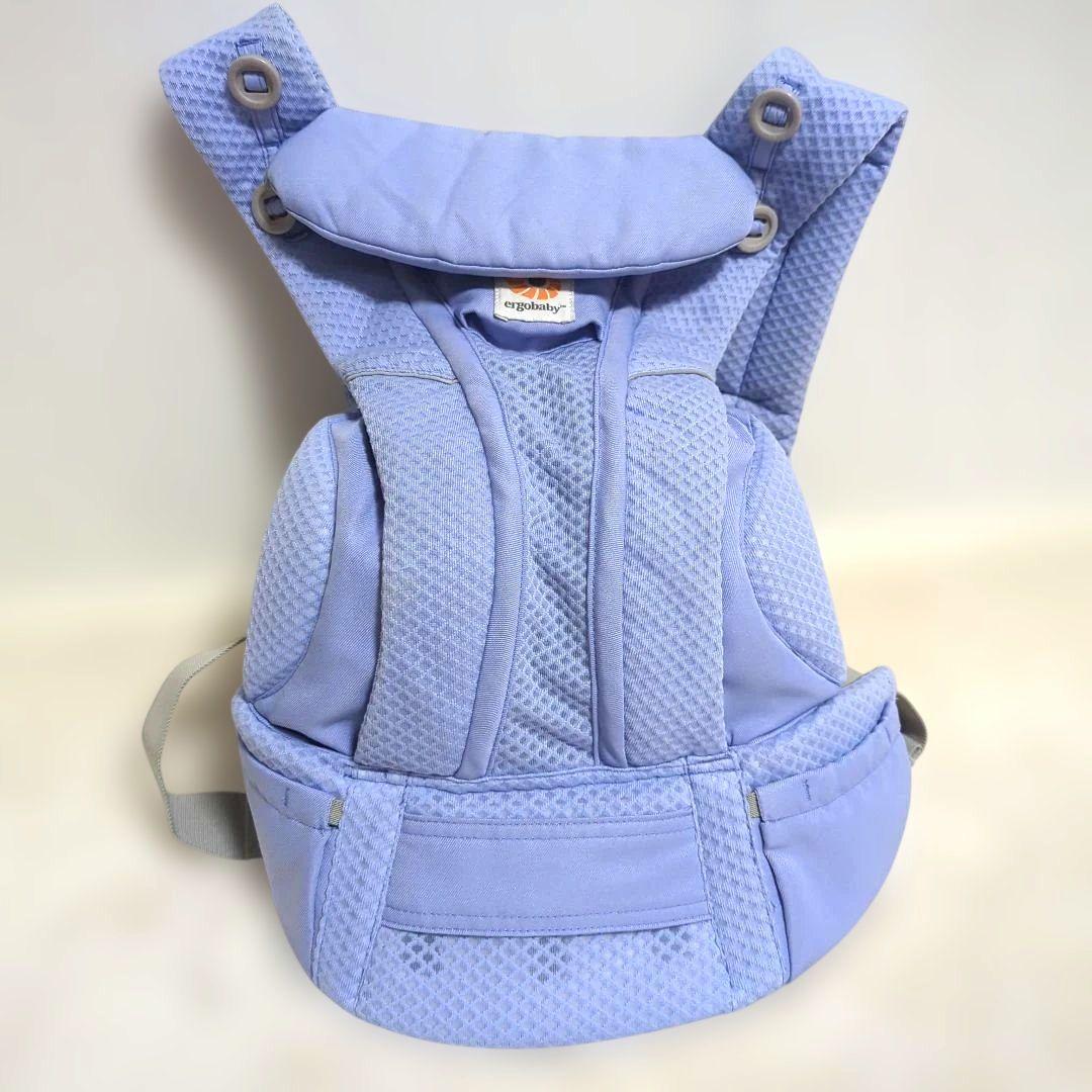 ✨希少カラー✨エルゴベビー抱っこひもオムニブリーズ　ブルーラベンダー