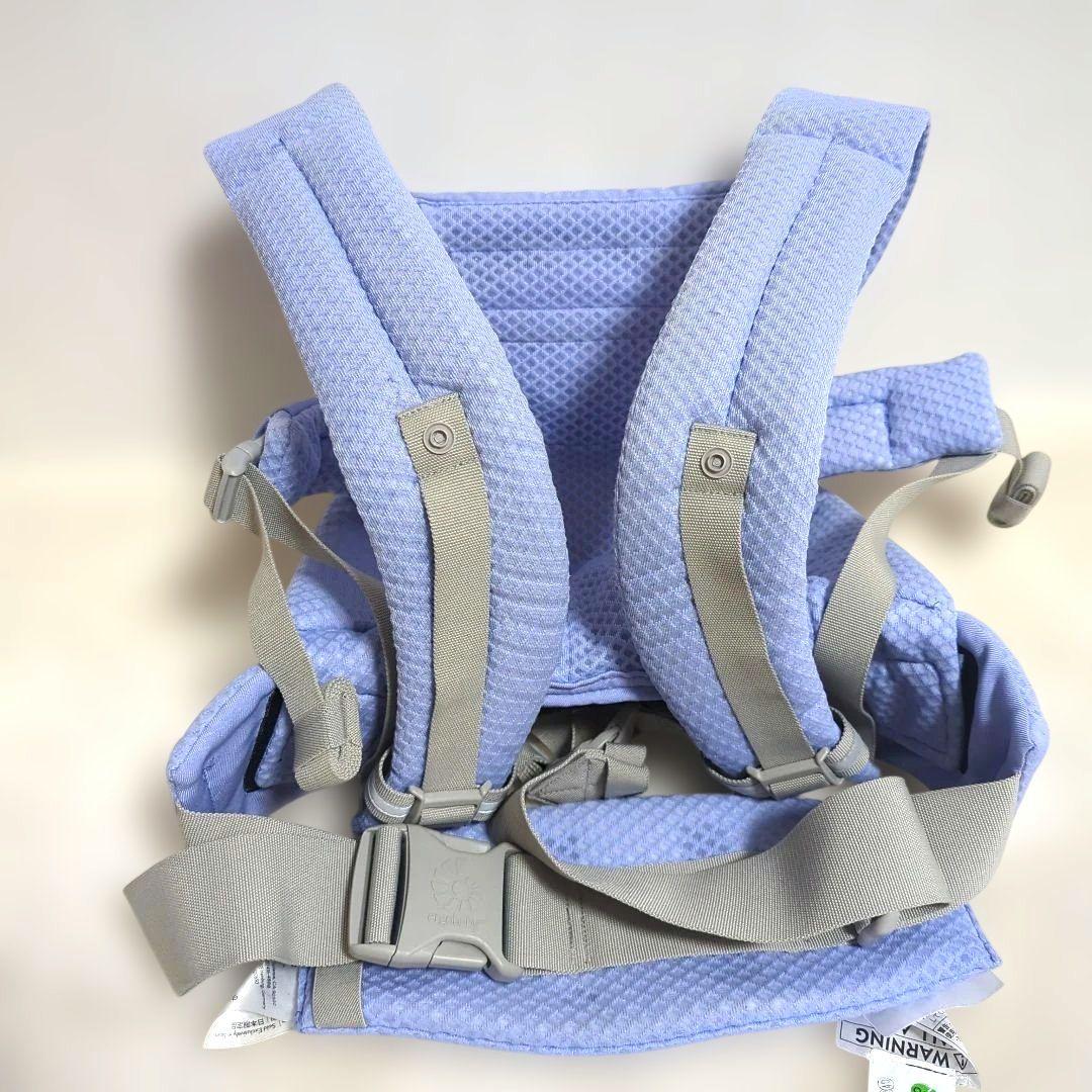 ✨希少カラー✨エルゴベビー抱っこひもオムニブリーズ　ブルーラベンダー