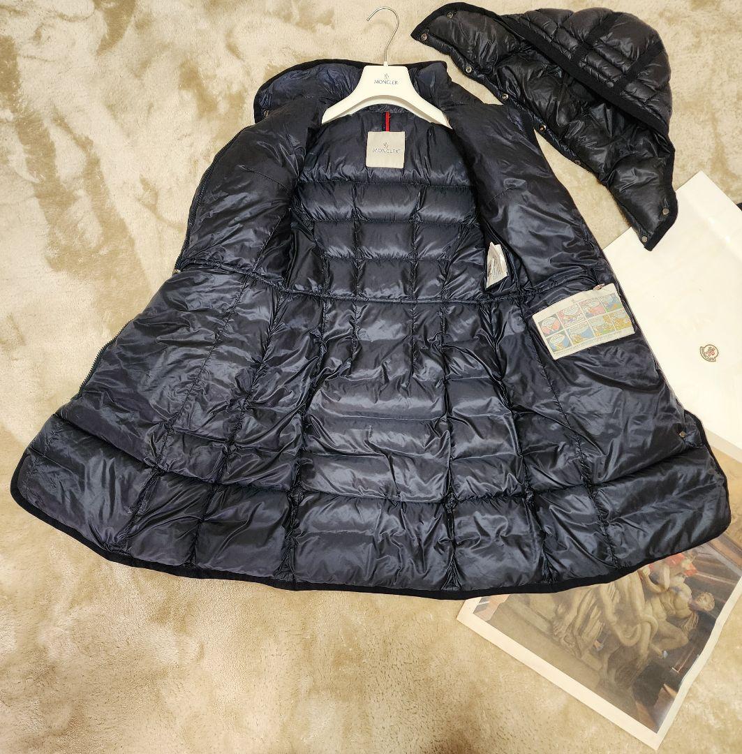 定価35万円■正規MONCLER■ＨＥＲＭＩＮＥ　ダウンコート　00