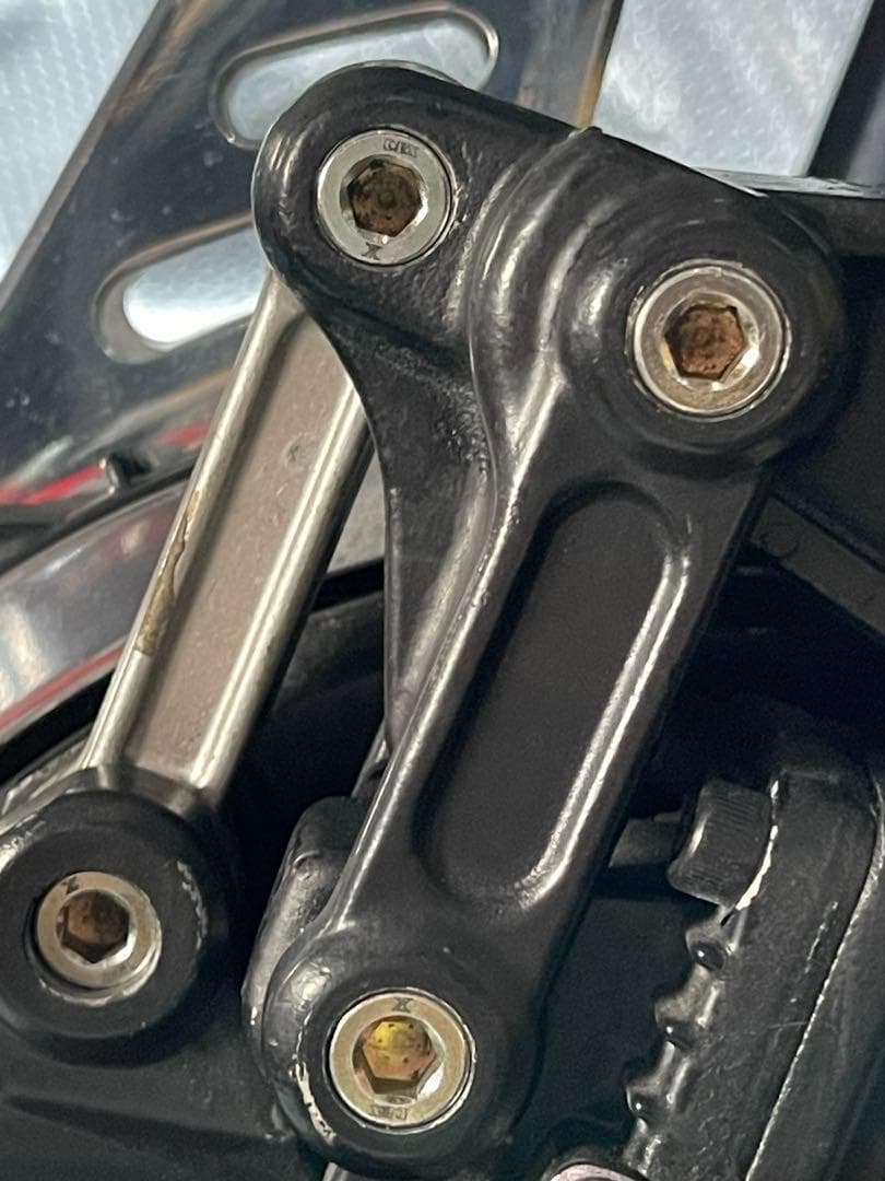 CBX400F CBX550F TRAC 特殊ボルト 4本セット CBX版 AB