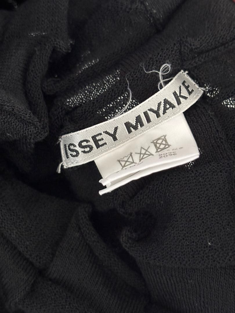 夏*の様 Issey Miyake ウールシェルニット 18SS