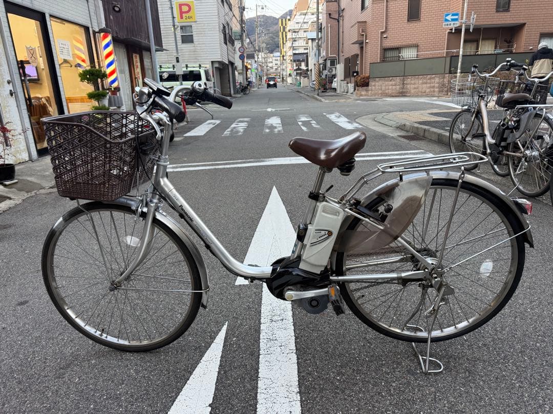 S*n様 Panasonic 電動アシスト自転車 シルバー 10Ah バッテリー