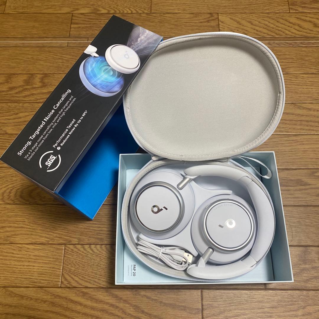 ヘッドホン Soundcore SPACE Q45 White