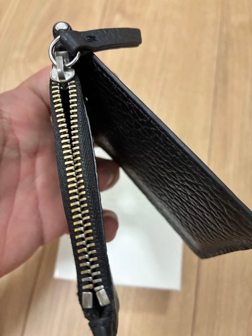 値引き不可の本日限定価格！Maison Margiela ブラックマネークリップ