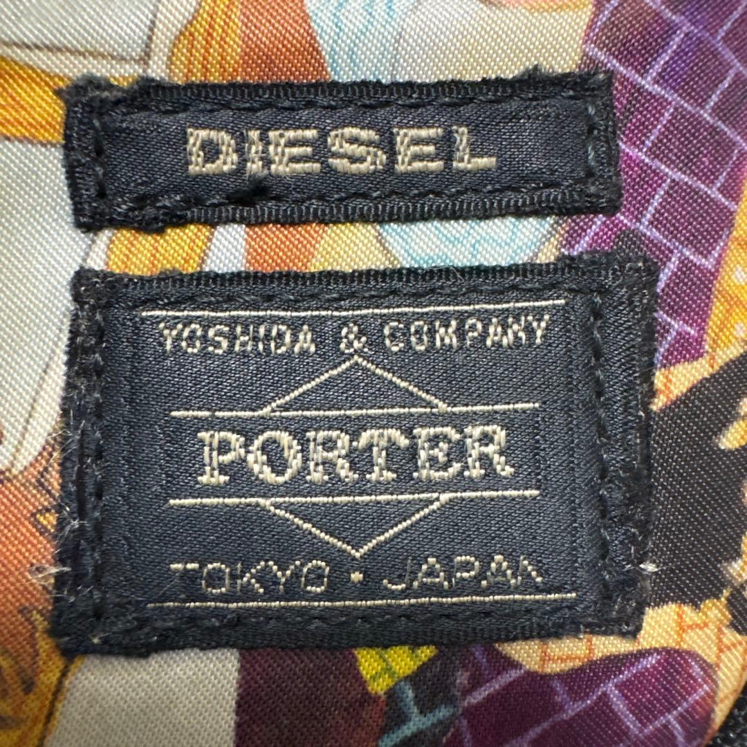 ★希少★ PORTER ×DIESELコラボ ラウンドジップ長財布　横尾忠則