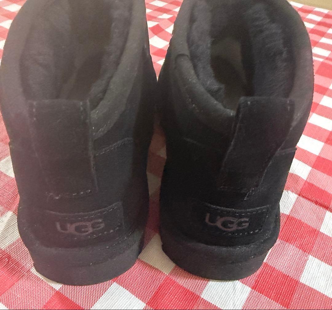 UGG★アグ ラメ付きムートンブーツ★24cm★ブラック