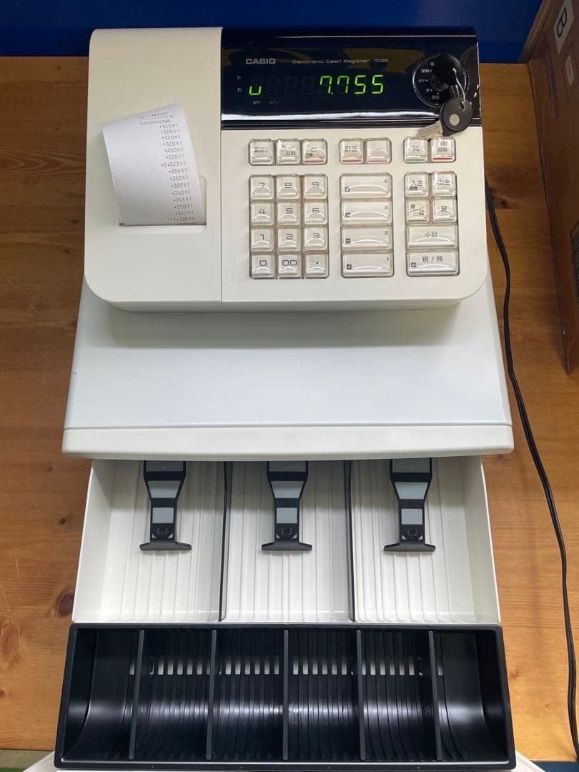 CASIO 110ER 電子レジスター