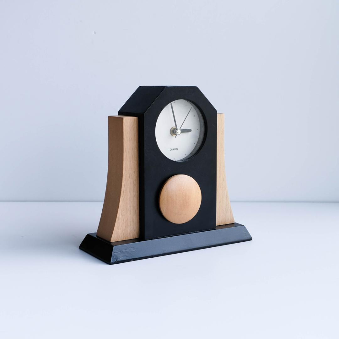 置き時計　振り子時計　ポストモダン　ミッドセンチュリー　スペースエイジ