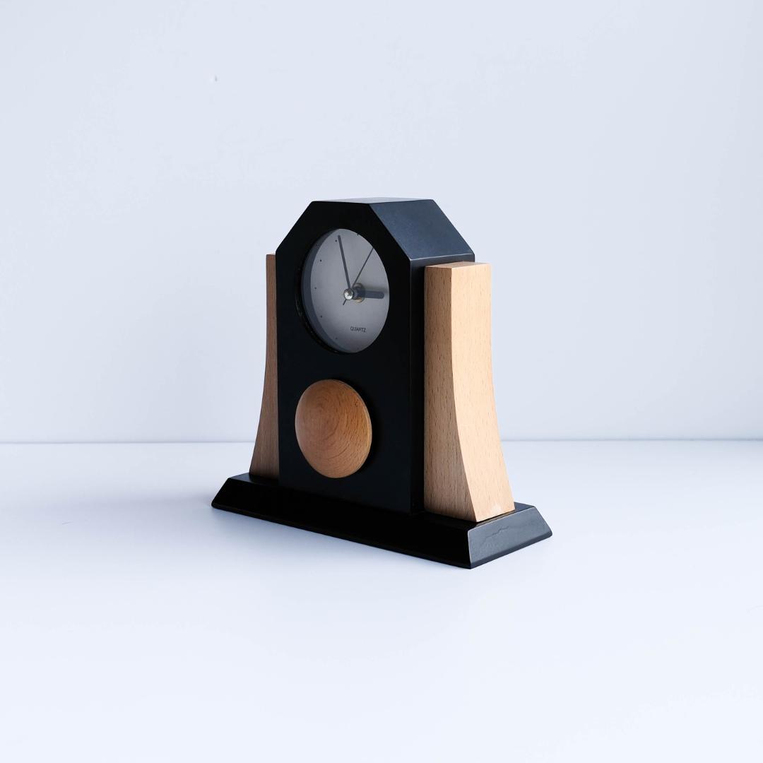 置き時計　振り子時計　ポストモダン　ミッドセンチュリー　スペースエイジ