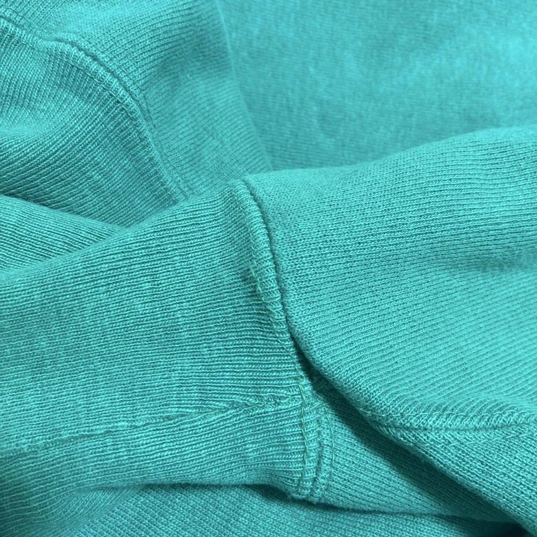 champion リバースウィーブ エメラルド　90s USA製　青目